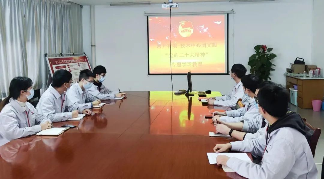 【学习贯彻党的二十大精神】凯发一触即发有限团委掀起学习党的二十大精神热潮-凯发一触即发
