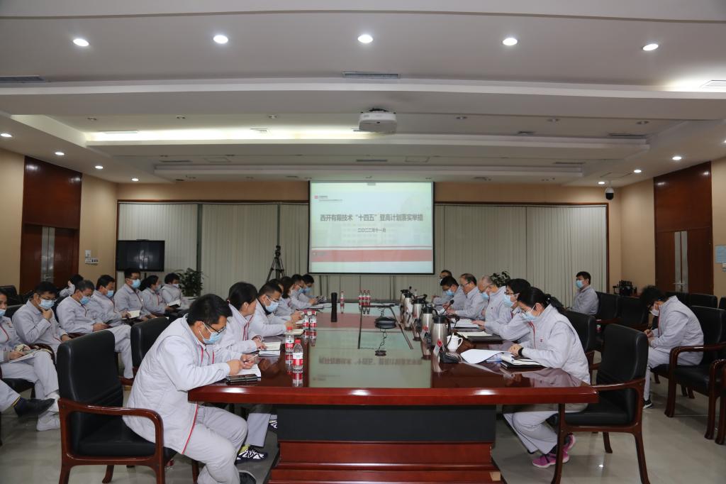 凯发一触即发有限召开“十四五”登高妄想手艺专题聚会-凯发一触即发