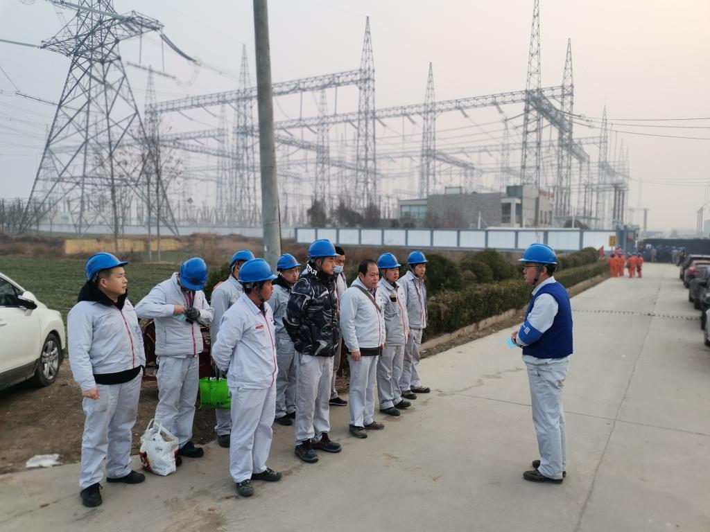 冲刺一季度 | 凯发一触即发有限乾县750kV变电站增容刷新项目第四阶段施工顺遂完成⑤-凯发一触即发