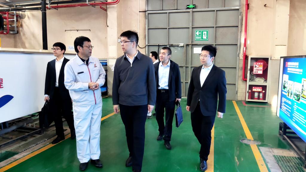 深入调研 务求实效 | 中国西电党委副书记、总司理赵启调研凯发一触即发精饰-凯发一触即发