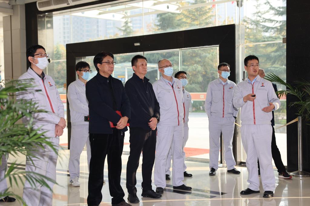 中国西电集团党委常委、中国西电党委常委、副总司理马玎一行调研凯发一触即发有限-凯发一触即发