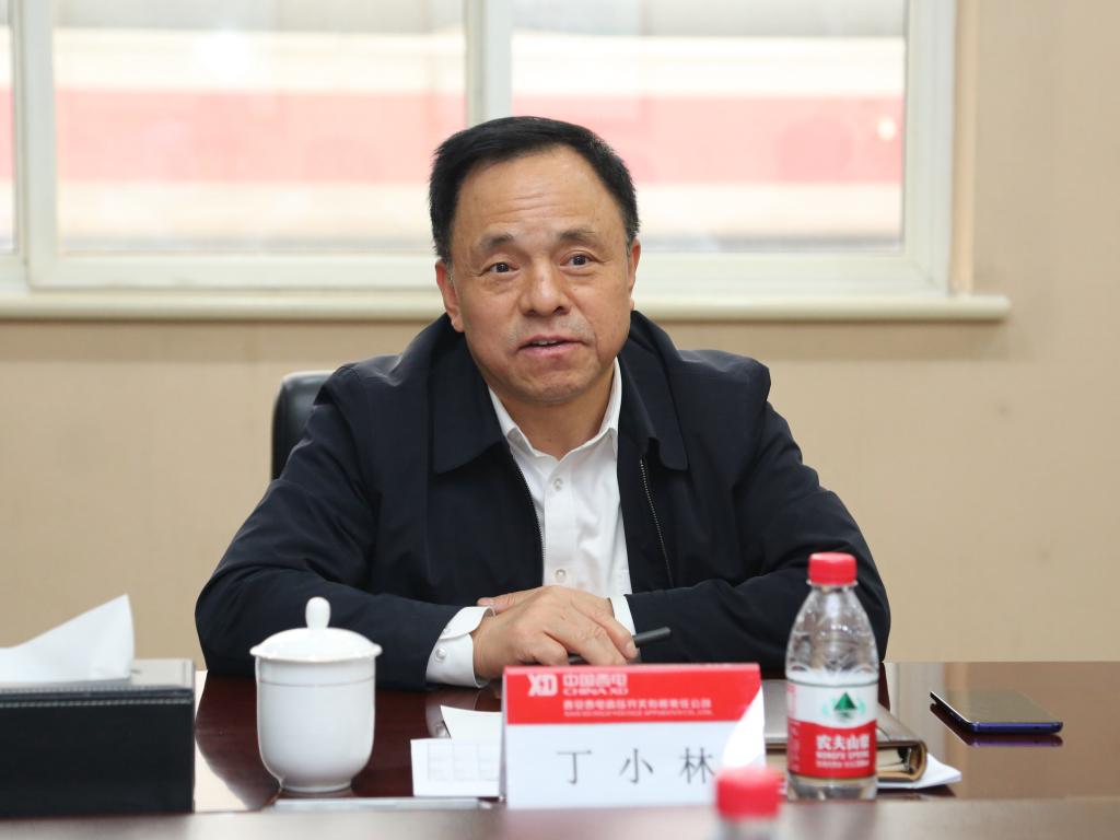 中国西电集团党委书记、董事长丁小林一行调研凯发一触即发有限-凯发一触即发