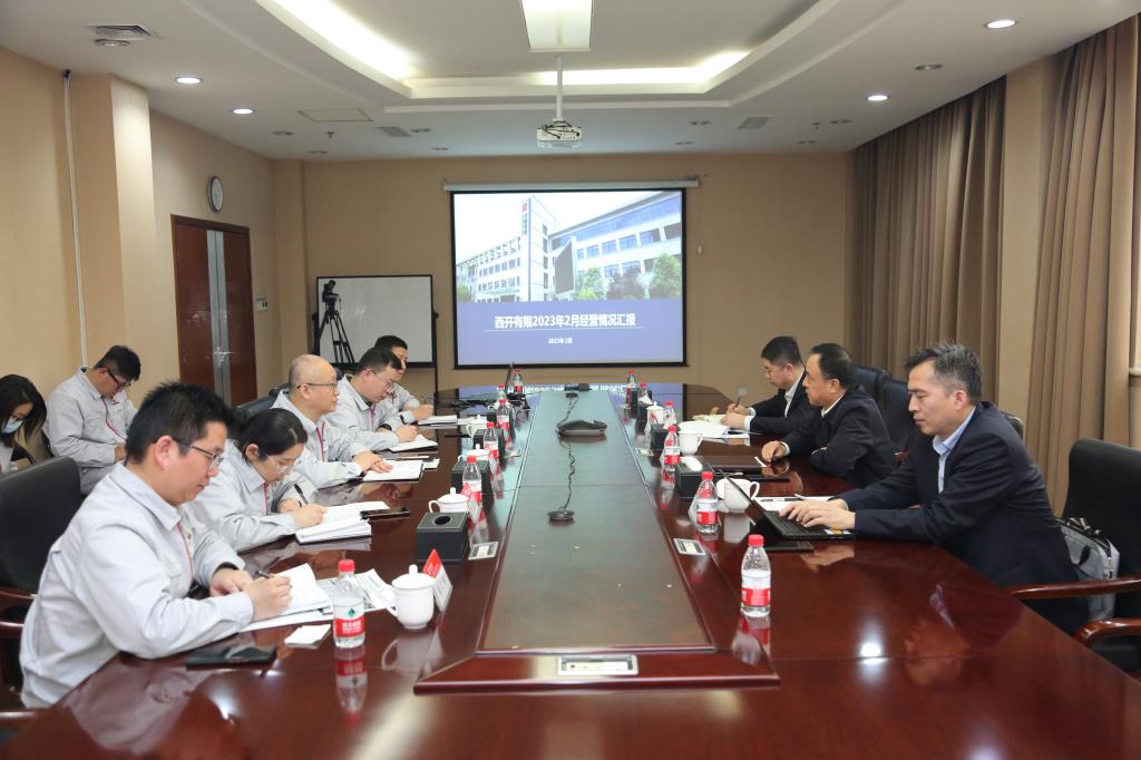 中国西电集团党委书记、董事长丁小林一行调研凯发一触即发有限-凯发一触即发